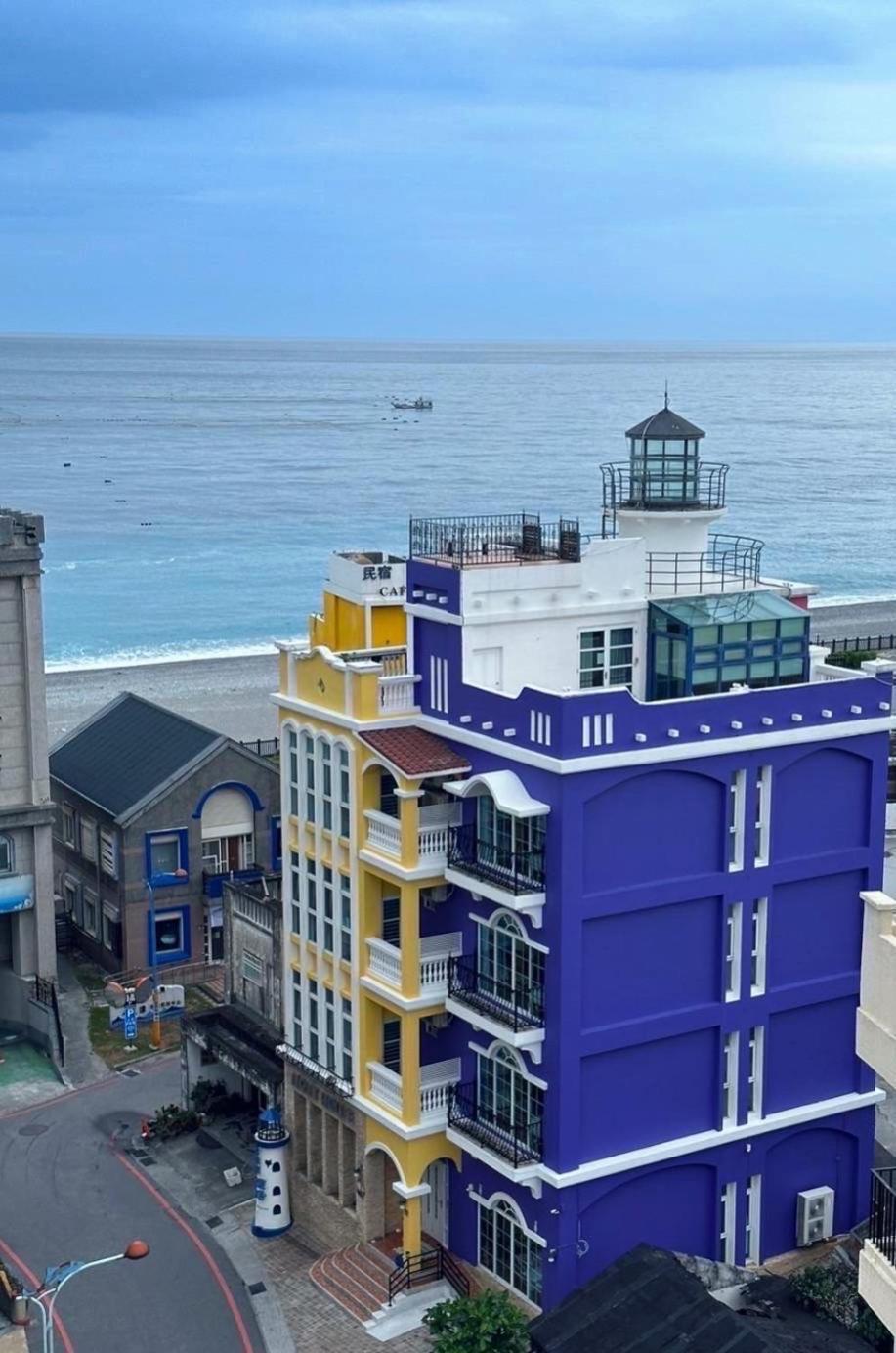 七星潭燈塔海景民宿 Dahan Esterno foto